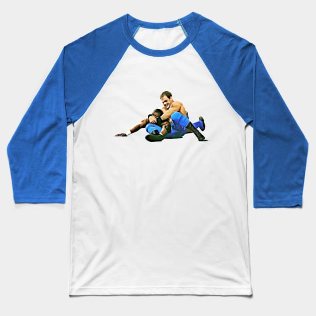 The Crossface Crippler Baseball T-Shirt by flashbackchamps